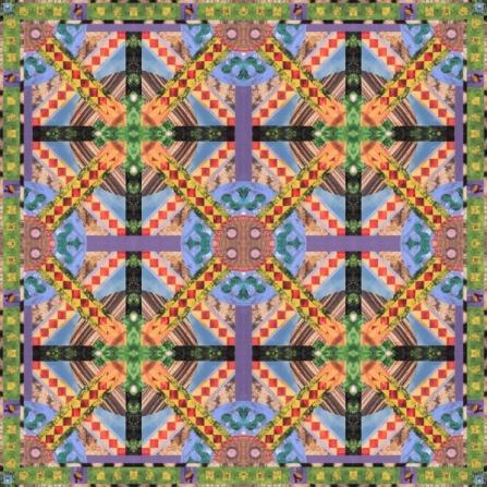 "Weave of Life" / "Geflecht des Lebens", cosma terra ccc, 1999
