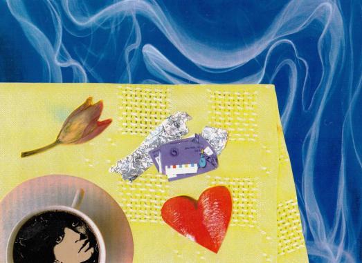 "Genie in a Coffee Cup" / "Geist in eine Kaffeetasse", cosma terra ccc, 1996